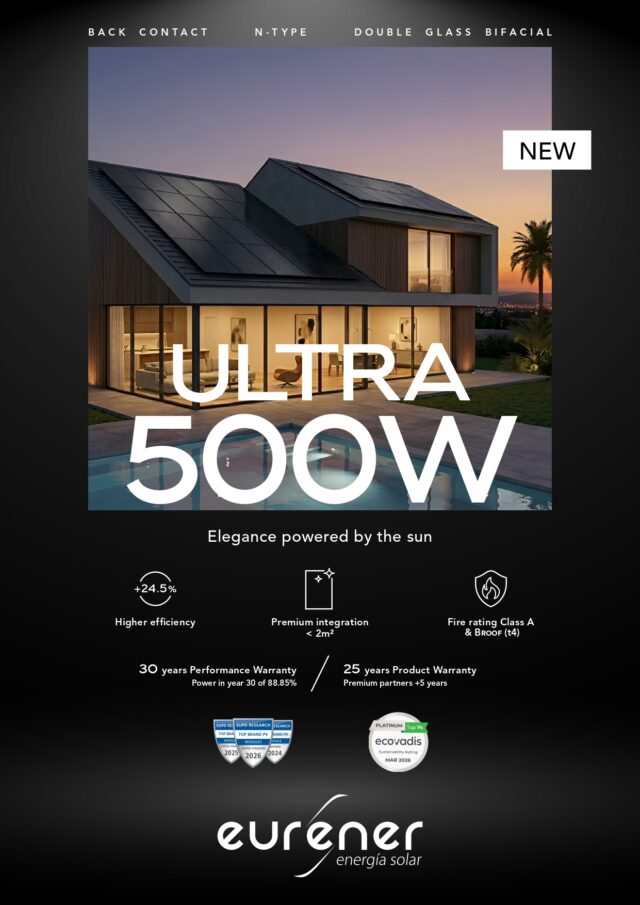 MEPV Ultra Back Contact N-Type Bifacial 500W